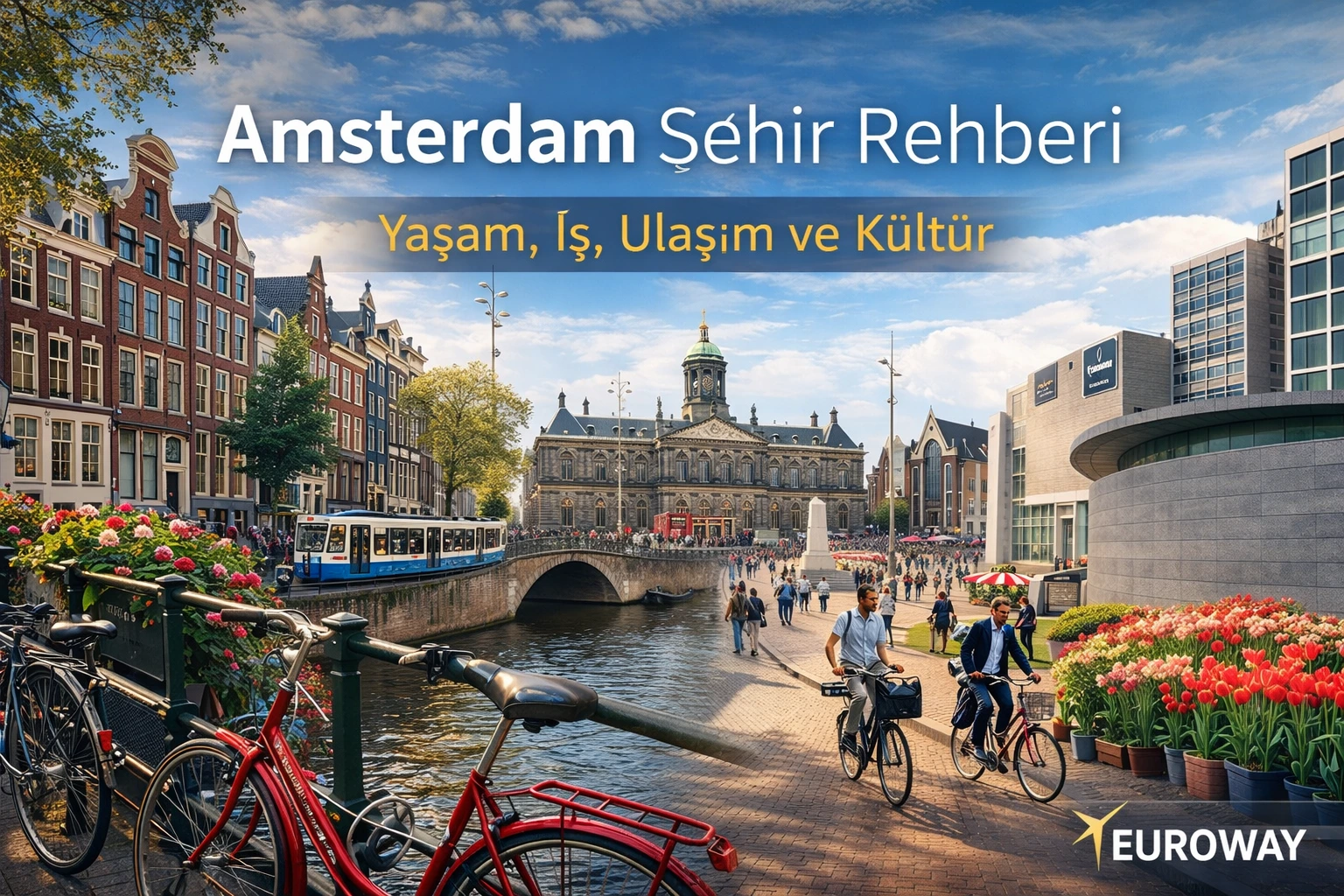 Amsterdam Şehir Rehberi: Yaşam, İş, Ulaşım ve Kültür