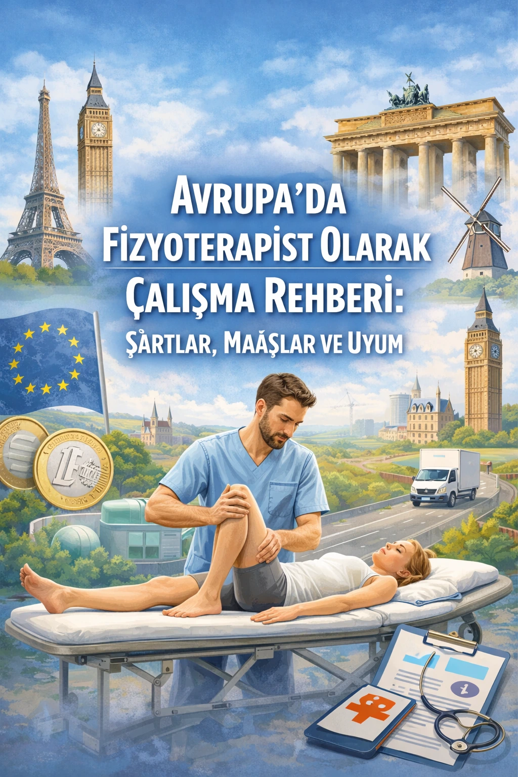 Avrupa’da Fizyoterapist Olarak Çalışma Rehberi: Şartlar, Maaşlar ve Uyum