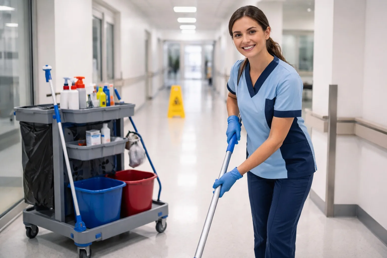 Hastane Temizlik Görevlisi