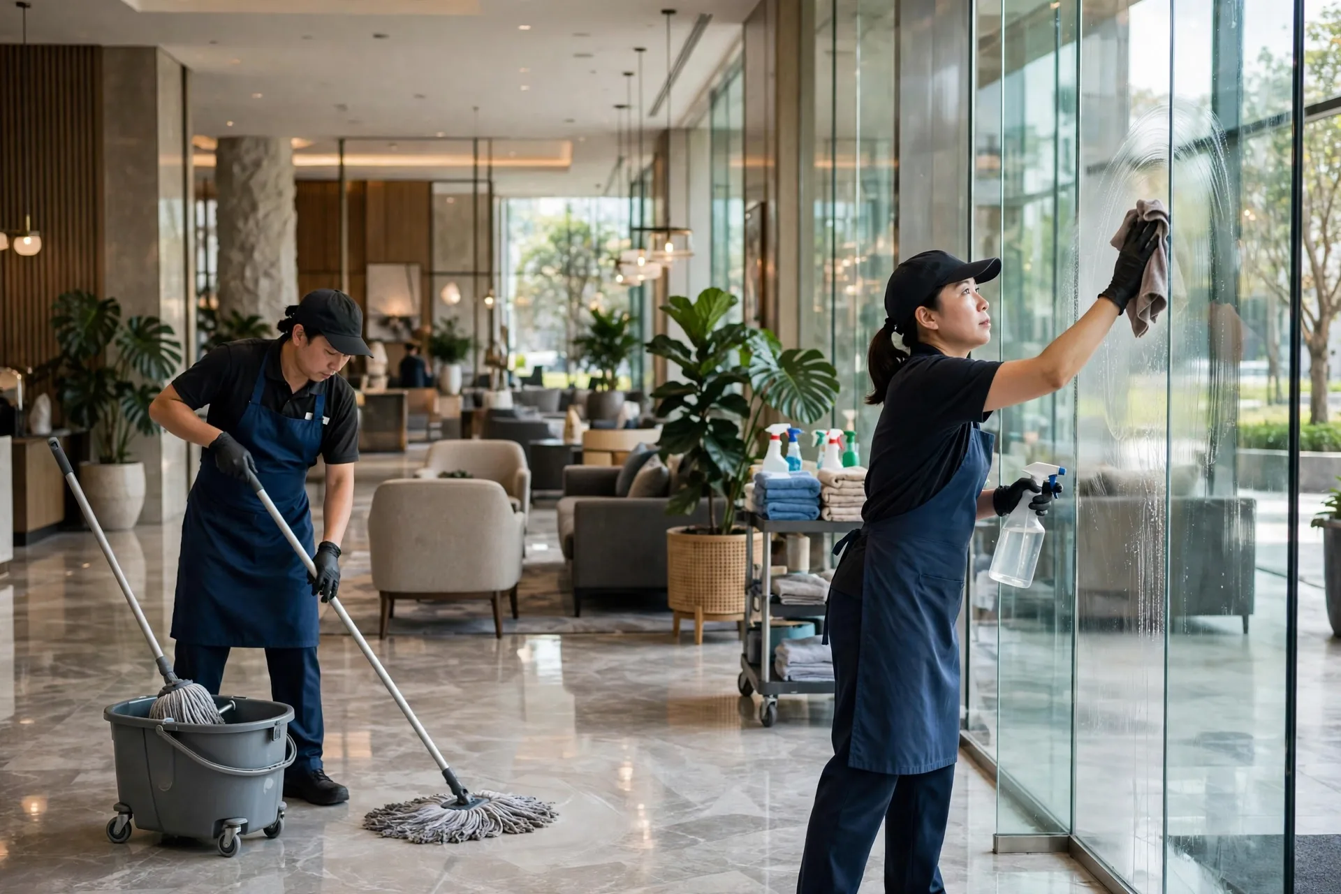 Otel Ortak Alan Temizlik Personeli