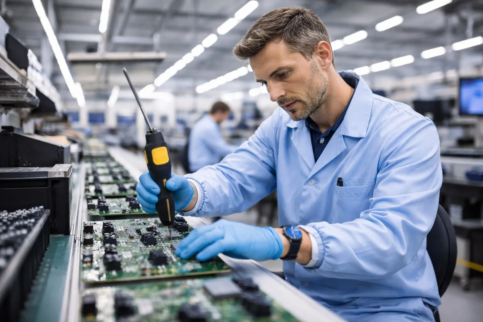 Üretim Hattı Çalışanı