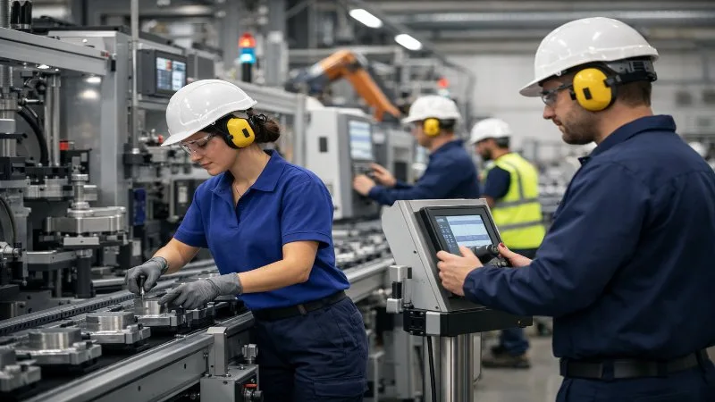 Üretim Hattı Çalışanı