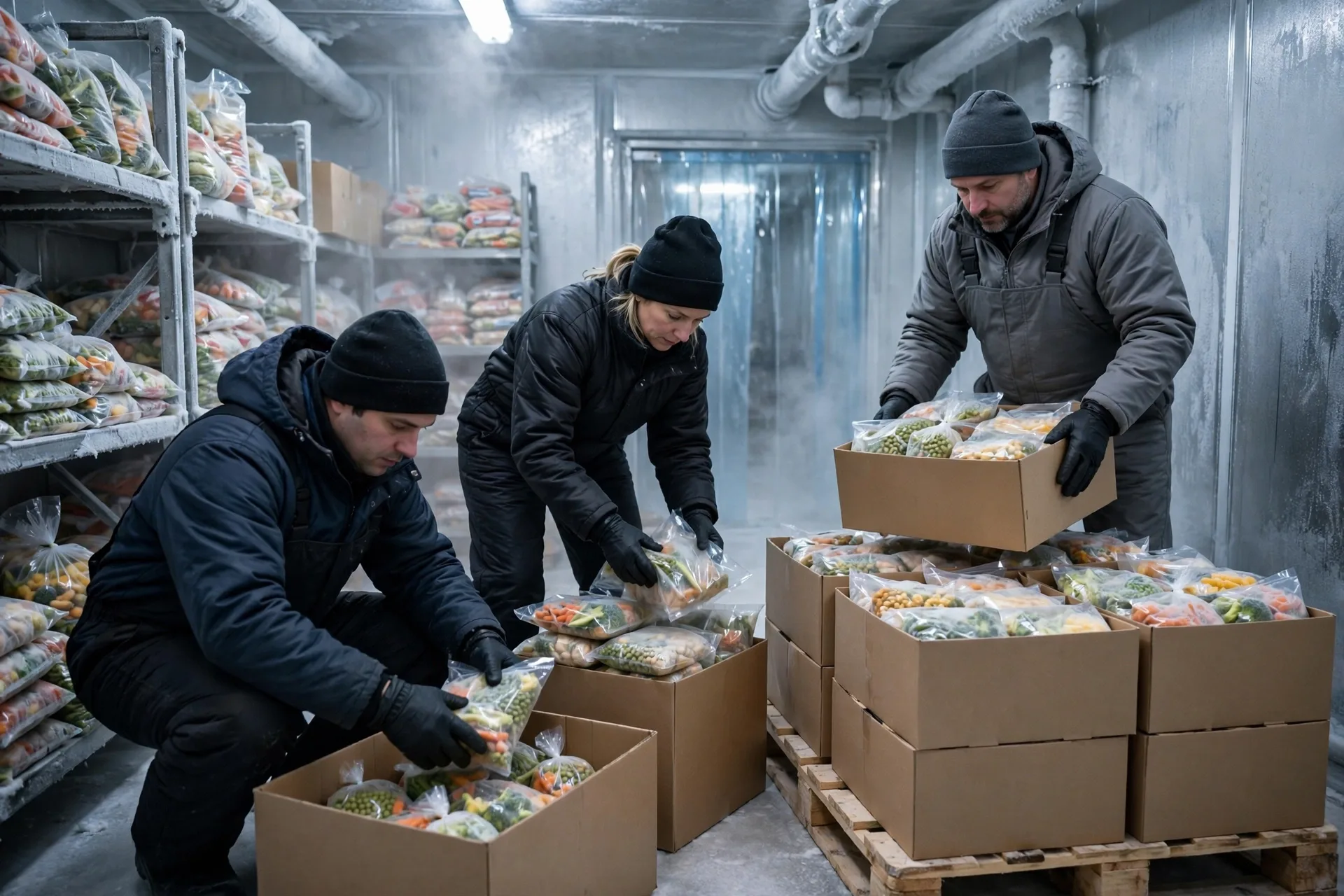 Soğuk Hava Deposu Hazırlık Personeli